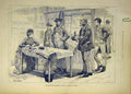 Original Old Antique Print 1887 Register Unemployed Office Chelsea People 19th