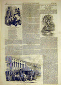 Old Antique Print 1846 Office Chancery-Lane Anti-Corn Petition Valentine 19th