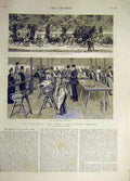 Original Old Antique Print 1889 Royal Gricultural Show Society Carriage Butter