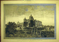 Original Old Antique Print 1885 English Homes Hatfield House Marquis Salisbury