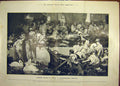 Original Old Antique Print 1906 London Buildings Flint Victoria Court Theatre