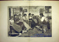 Original Old Antique Print 1888 Love-Tales Story Ladies Man Laurenti Romance