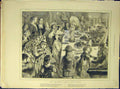 Original Old Antique Print 1873 Children'S Party Supper Games Fine Art Victorian