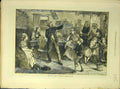 Original Old Antique Print 1871 Sier Story-Sedan Battle People 19th