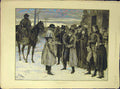 Original Old Antique Print 1883 King'S Highway Dadd Masked-Men Robbers Thief