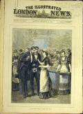 Original Old Antique Print 1880 Young-Ladies School Cookery Fine Art Victorian