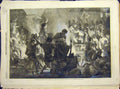 Original Old Antique Print 1859 Christmas Saxon-Times King-Winter Corbould 19th