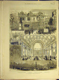 Old Antique Print 1881 Middlesborough Jubilee Celebration Sketch Bolckow 19th