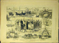 Original Old Antique Print 1882 Princess Christian Eastbourne Life-Boat Upton