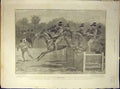 Original Old Antique Print 1901 Christchurch Riding Ashburton Mounted Rifles