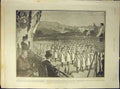Original Old Antique Print 1901 Field Cloth-GDunedin Boys Girls Duke Cornwall