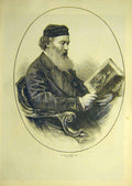 Original Old Antique Print 1872 Gilbert Portrait Artist Gentleman Fine Art 19th