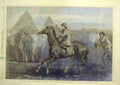 Original Old Antique Print 1869 Kingston Fair Thomas Horse Child Thief Victorian