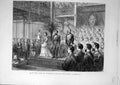 Original Old Antique Print 1872 Hrh Duke Edinburgh Dublin Exhibition Victorian