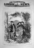 Original Old Antique Print 1879 French Comedy Gaiety Hernani Theatre Victorian