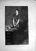Original Old Antique Print 1895 Arrested Macgregor Russian Letter 19th