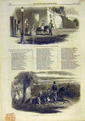 Original Old Antique Print 1847 Princess Helen Windsor Royal 19th