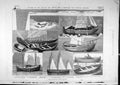 Original Old Antique Print 1883 Fishing Grounds North-Sea Fisheries Exhibition