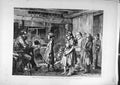 Original Old Antique Print 1871 Brickyards England Paying Children Inn Victorian