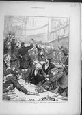 Old Antique Print 1872 At Andrew'S Banquet Scottish Corporation Highland 19th