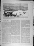 Original Old Antique Print 1893 Hms Howe Salvage Dry-Dock Ship 19th