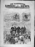 Old Antique Print 1887 Prince Wales Apprentice Exhibition People'S Palace 19th