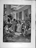 Original Old Antique Print 1897 Children'S Fancy-Dress Ball Mansion House 19th
