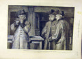 Old Antique Print 1882 Review Bandsmen Chelsea Hospital British Grenadier 19th
