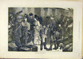 Original Old Antique Print 1871 Dunblane Station Railway People Places Victorian