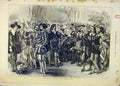Original Old Antique Print 1874 Fancy-Dress Ball Marlborough House Costumes