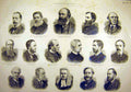 Original Old Antique Print 1885 Ministers Parliament Portraits Government Men