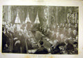 Original Old Antique Print 1899 Peace Conference Group Portait 19th