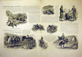Original Old Antique Print 1889 Deer-Stalking Highlands Scotland Hunt Victorian
