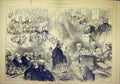 Original Old Antique Print 1879 Trial Glasgow Bank Directors Sketches Court