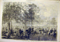 Original Old Antique Print 1862 Rotten-Row Thomas Fine Art Royal Academy 19th