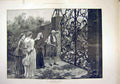 Original Old Antique Print 1891 Reynard'S Track Woodville Fox-Hunt Hunting 19th