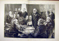 Old Antique Print 1892 New-Ministry First Cabinet Council Group Portrait 19th