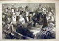 Old Antique Print 1893 Debate Home Rule House Lords Duke Devonshire Bill 19th