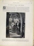 Original Old Antique Print Works Fancis John Wyburd Art Journal C1877 Victorian