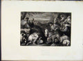 Original Old Antique Print Venetian Painters Bassano Pastoral Animals C1874 19th