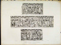Original Old Antique Print Albert Memorial North Front Sculptures Podium C1874