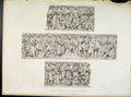 Original Old Antique Print Albert Memorial Sculptures Podium West Front C1874