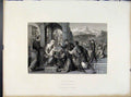 Original Old Antique Print Venetian Painters Bonifacio Adoration The Magi C1873