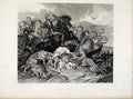 Original Old Antique Print Chevyy Chace C1876 Steel Fine Art Engraving Victorian