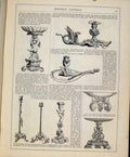 Old Antique Print Industrial Arts In France C1847 Art Union Month Journal 19th