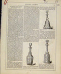 Original Old Antique Print Falcon Galss Works C1847 Art Union 19th