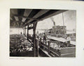 Original Old Antique Print Unloading Salmon Canada Canning Salmon Photographs