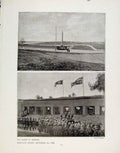Antique Old Print Plains Abraham Khartoum Birthplace Queen Victoria Photo