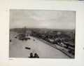 Old Antique Print London Adelaide City Town Aerial View Photograph C1910 20th