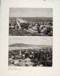 Old Antique Print Mandalay Burmah Wellington New Zealand Quebec Guinea